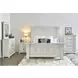 Ruma White King Panel Bed