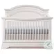 Olivia Brushed White Arch Top Convertible Standard Crib
