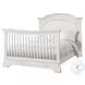 Olivia Brushed White Arch Top Convertible Standard Crib