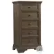 Olivia Rosewood Pier 5 Drawer Chest