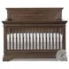 Olivia Rosewood Flat Top Convertible Standard Crib