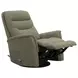 Dualis Snazzy Olive Manual Swivel Glider Recliner