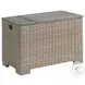 Camal Tan Outdoor Rectangular Occasional Table Set