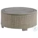 Camal Tan Outdoor Round Coffee Table
