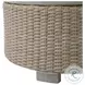 Camal Tan Outdoor Round Coffee Table