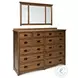 Oak Park Mission 12 Drawer 64" Dresser