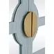 Opal Painted Light Blue Soft Close 4 Door Buffet