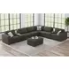 Harleigh Ash Upholstered Square Storage Ottoman