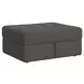 Harleigh Ash Upholstered Square Storage Ottoman