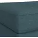 Harleigh Teal Upholstered Square Storage Ottoman