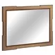 Eave Brown Rectangular Wall Mirror
