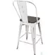 Oregon White High Back Counter Stool Set of 2