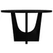 Salem Black 52" Round Counter Height Table