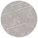 Salem Gray and Black 52" Round Dining Table