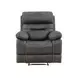 Rudger Gray 83" Manual Reclining Living Room Set