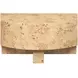 Oslo Matte Burl Wood Coffee Table With Thick Top