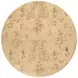 Oslo Matte Burl Wood Coffee Table With Thick Top