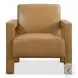 Cresthaven Pleasant Brittle Leather Accent Chair