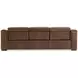 Billings Brown Leather 96" Power Reclining Sofa