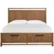 Conway Honey Wheat King Storage Panel Bed