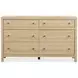 Meadowrise Sandstone Beige Panel Bedroom Set