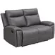 Gaston Gray Manual Reclining Living Room Set