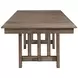Harrisburg Walnut Brown 94" Extendable Rectangular Dining Table