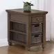 Oliver Brown Rectangular Chairside Table
