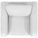 Rothko Uph Porcelain Upholstered Lounge Chair