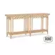 Commerce and Market Light Natural Rectangular Console Table