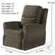 Fame Bahari Brindle Wall Hugger Recliner