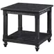 Cade Black 3 Piece Occasional Table Set