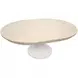 Whisperbay Sea Pearl and Driftwood 72" Extendable Oval Dining Table