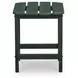 Sundown Treasure Green Outdoor Rectangular End Table