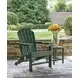 Sundown Treasure Green Outdoor Adirondack Chair