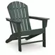 Sundown Treasure Green Outdoor Adirondack Chair