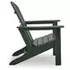Sundown Treasure Green Outdoor Adirondack Chair