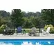 Sundown Treasure Blue Outdoor Rocking Chair