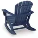 Sundown Treasure Blue Outdoor Rocking Chair