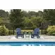 Sundown Treasure Blue Outdoor Rocking Chair