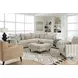 Durango Pewter Large Armless RAF Sectional