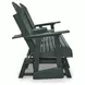 Hyland Wave Green 67" Outdoor Glider Loveseat