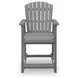 Ross Cove Dark Gray 42" Square Outdoor Counter Height Dining Room Set