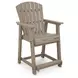 Sandy Dune Medium Brown 72" Rectangular Outdoor Counter Height Dining Room Set