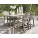 Sandy Dune Medium Brown 72" Rectangular Outdoor Counter Height Dining Room Set