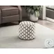Nantes Black And White Pouf