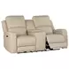 Aria Taupe Stone Leather Zero Gravity Triple Power Reclining Living Room Set