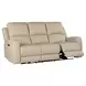 Aria Taupe Stone Leather Zero Gravity Triple Power Reclining Living Room Set