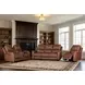 Aria Brown Havana Leather Zero Gravity Triple Power Reclining Living Room Set