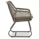 Monarch Heights Beige Performance Fabric 3 Piece Outdoor Conversation Set